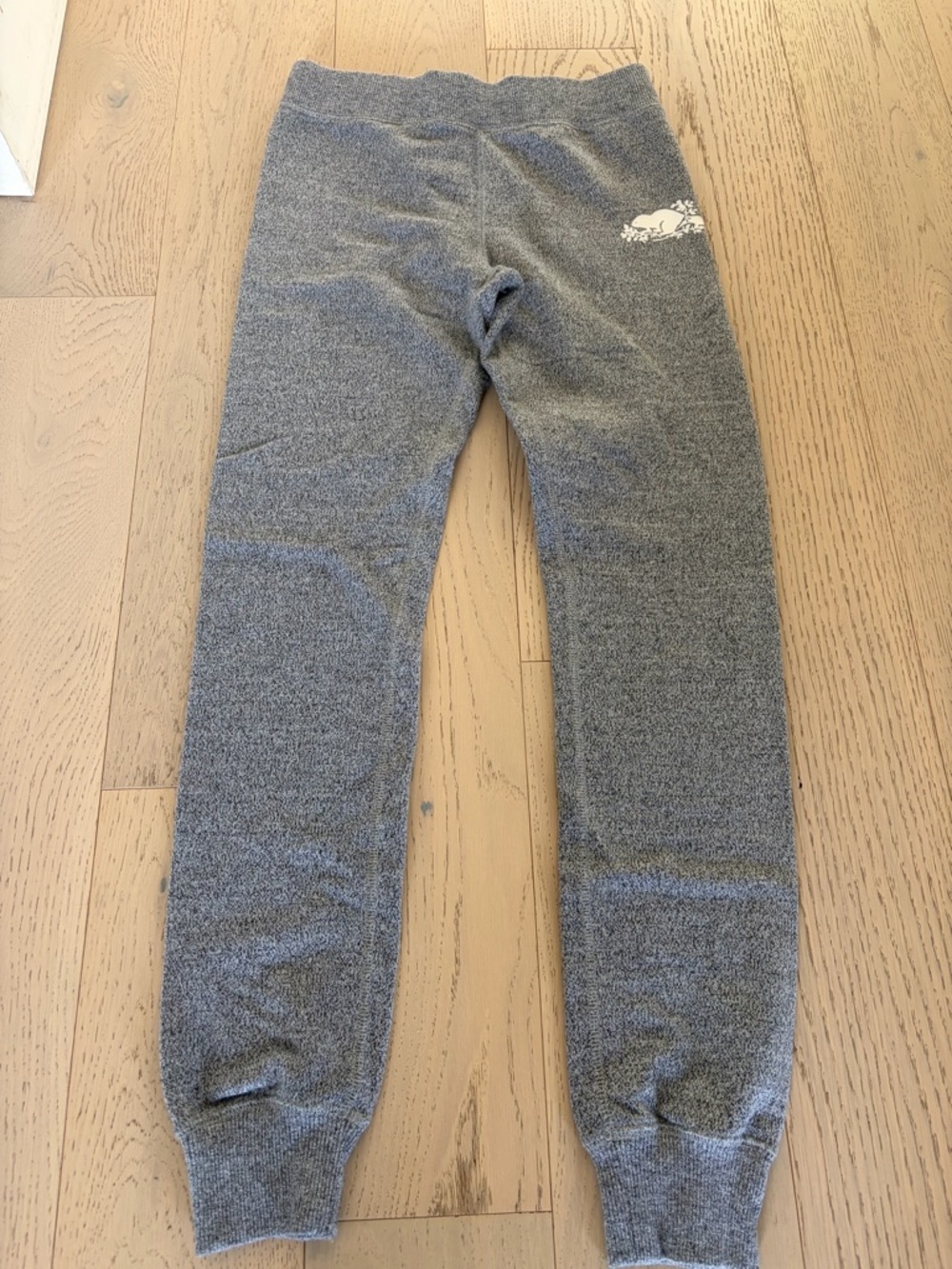 Roots Kids Gray Thermal Joggers